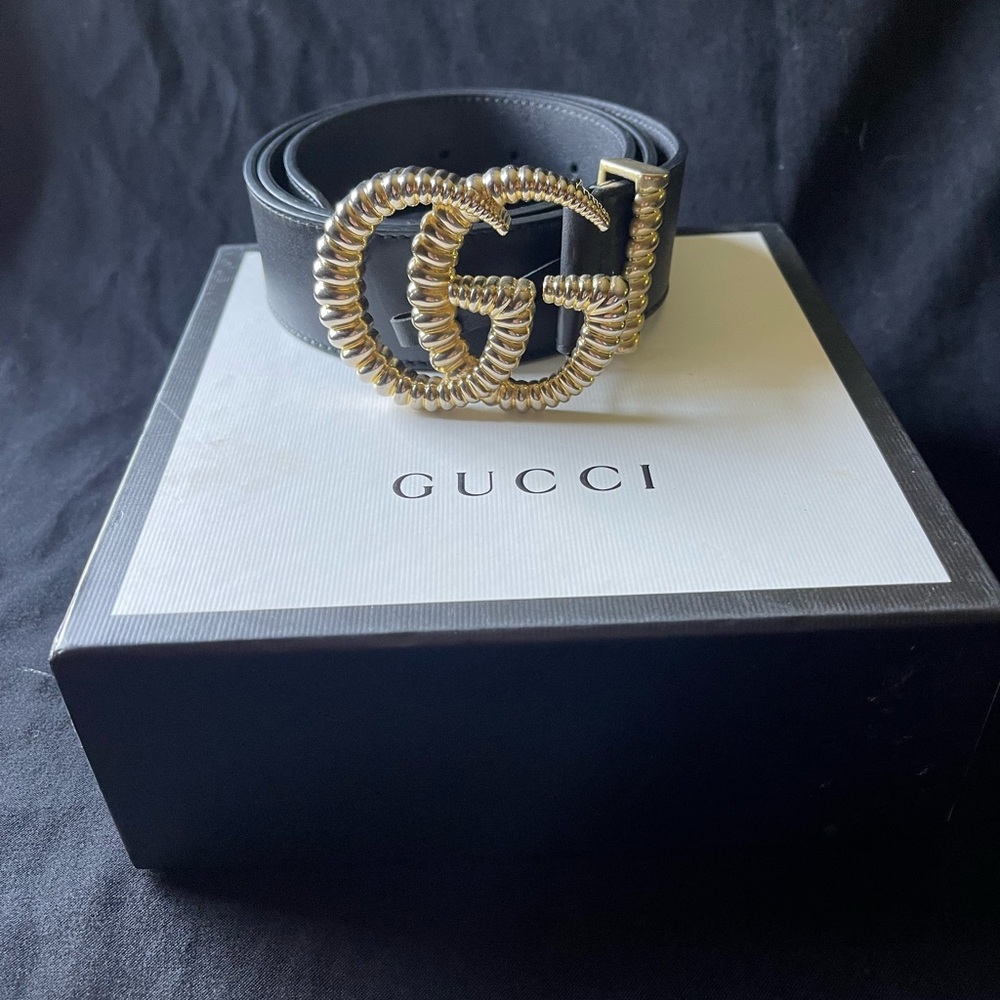 Gucci Moon Torchon double GG belt 90 36. I wore this twice. - Picture 3 of 7